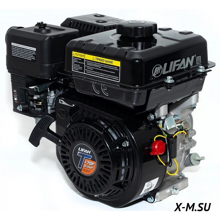 Двигатель Lifan 170F-T-R D20 Двигатель Lifan 170F-T-R D20