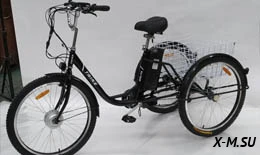 Электровелосипед трёхколесный DELTA E-TRIKE 26" Электровелосипед трёхколесный DELTA E-TRIKE 26"