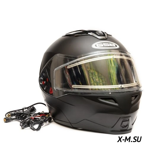 Шлем G-339 MATT BLACK + Зимний комплект ELECTRIC для шлема Шлем G-339 MATT BLACK + Зимний комплект ELECTRIC для шлема