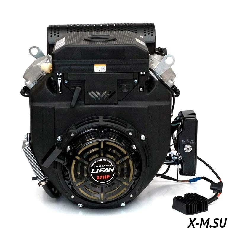Двигатель Lifan LF2V78F-2A PRO(New), 27 л.с. D25, 3А, м/радиатор Двигатель Lifan LF2V78F-2A PRO(New), 27 л.с. D25, 3А, м/радиатор