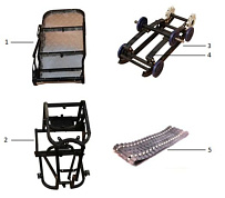 Ходовая часть, органы управления снегохода IRBIS Dingo T125 (часть 2)