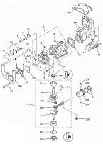 ЦИЛИНДР И КАРТЕР 2-Х ТАКТНОГО ПЛМ ZONGSHEN T2BM