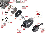 Двигатель мотобуксировщика IRBIS МУХТАР-15 (часть 3)