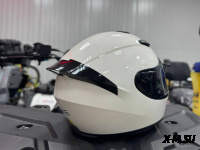 Шлем интеграл HETOSHI XD1-90 цв. Белый глянцевый  р. S 