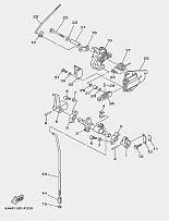 Система переключения передач (часть 1) 4-Х ТАКТНОГО ПЛМ TITAN FTP20AWRS