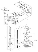 Струйный насос в сборе 2-Х ТАКТНОГО ПЛМ MERCURY 60 Серийный номер от 0T980000 и выше
