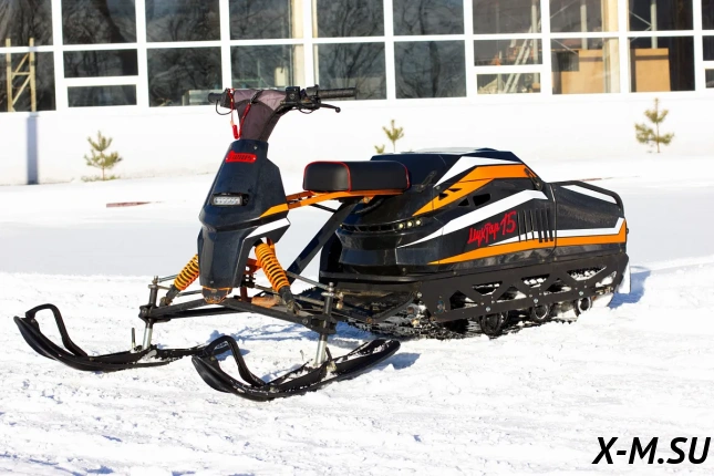 Мотобуксировщик IRBIS Мухтар 15 с лыжным модулем в комплекте