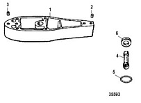 Компоненты расширения 2-Х ТАКТНОГО ПЛМ MERCURY 60 Серийный номер от 0G590000 до 0G760299