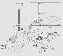 Корпус редуктора 2-Х ТАКТНОГО ПЛМ TITAN TP40AMHS