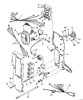 Электрические компоненты 2-Х ТАКТНОГО ПЛМ MERCURY 90 Серийный номер от 0C222000 до 0D283221