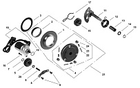 Пусковой механизм СКУТЕРА STELS SKIF 50