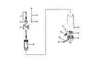 Стартер в сборе (BOSCH) 2-Х ТАКТНОГО ПЛМ MERCURY 60 Серийный номер от 7208333 до 0A721307