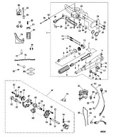 Набор переоборудования ручки румпеля, электрический - 8M0051063 4-Х ТАКТНОГО ПЛМ MERCURY 9.9 Серийный номер от 0P325500 и выше