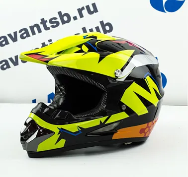 Шлем кроссовый Avantis Orwell, Черный